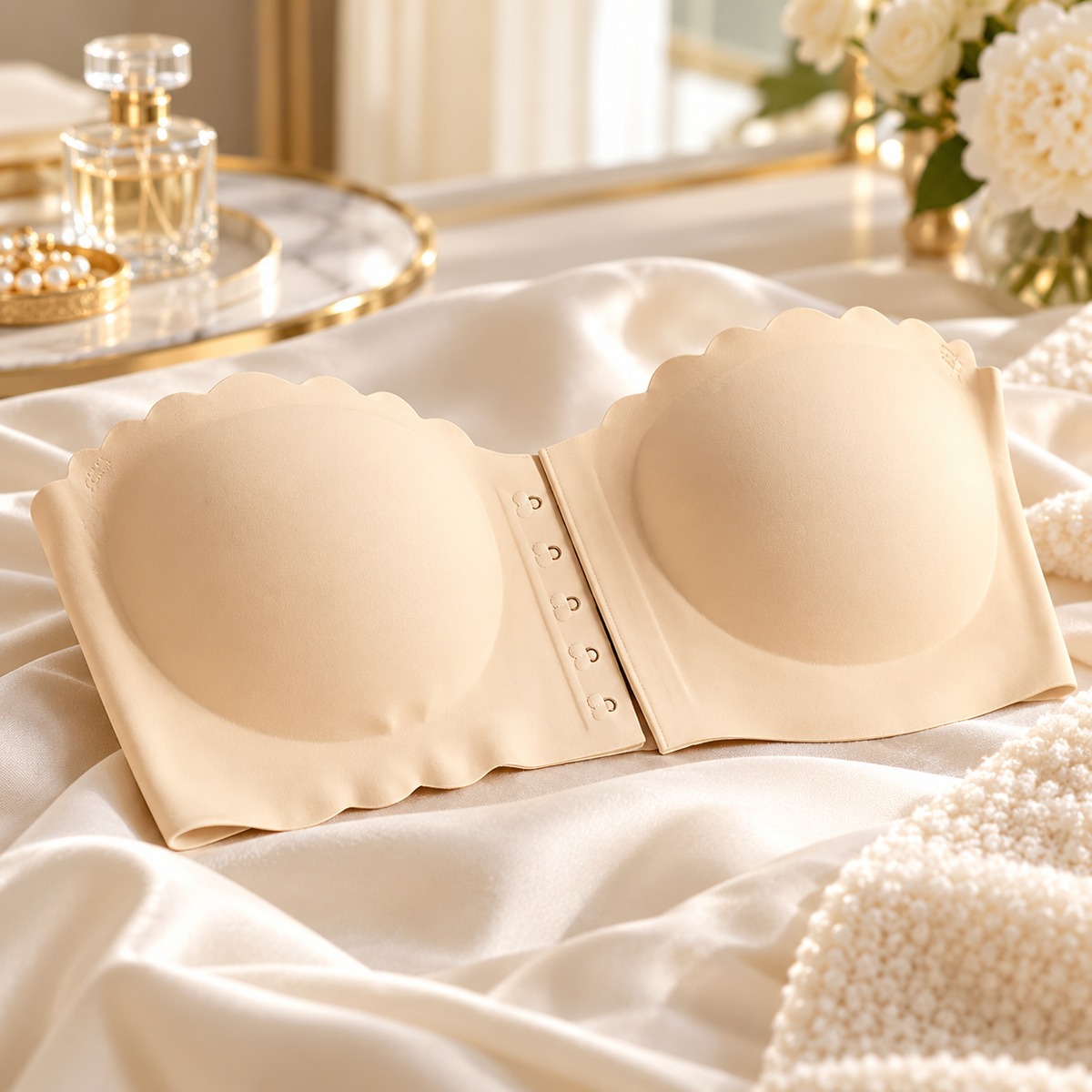 Strapless Push Up Bra Invisible Self Adhesive Backless Comfort Bra
