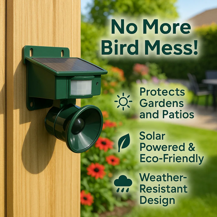 Bird Repeller Motion Sensor Garden Device