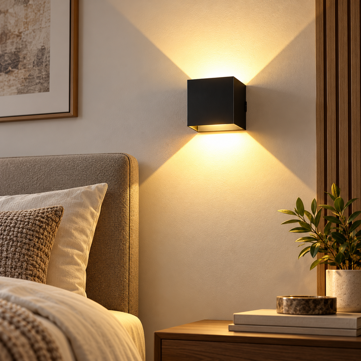 Cordless Wall Lamp Rechargeable LED Sconce Dimmable Touch Light