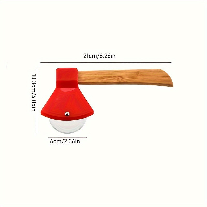 Pizza Cutter with Stainless Steel Wheel