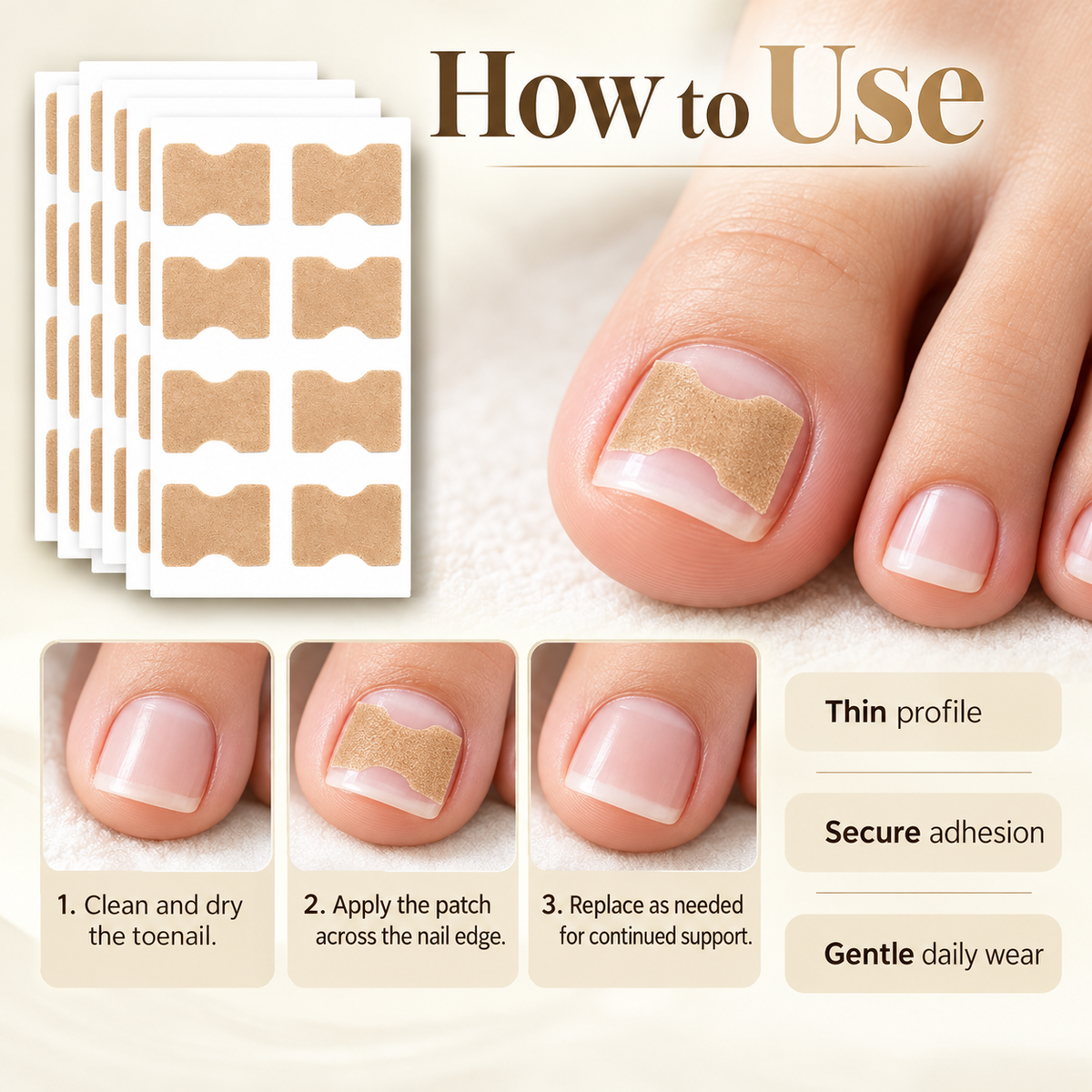 Instant Nail Repair Kit Broken Nail Fix Glue Gel Salon Manicure