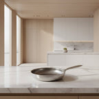 Stainless Steel Frying Pan with Honeycomb Surface