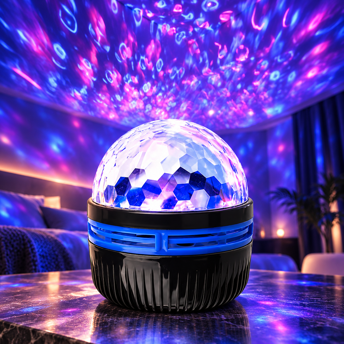 Aurora Night Light Projector with Remote Galaxy Star Ocean Wave Lamp