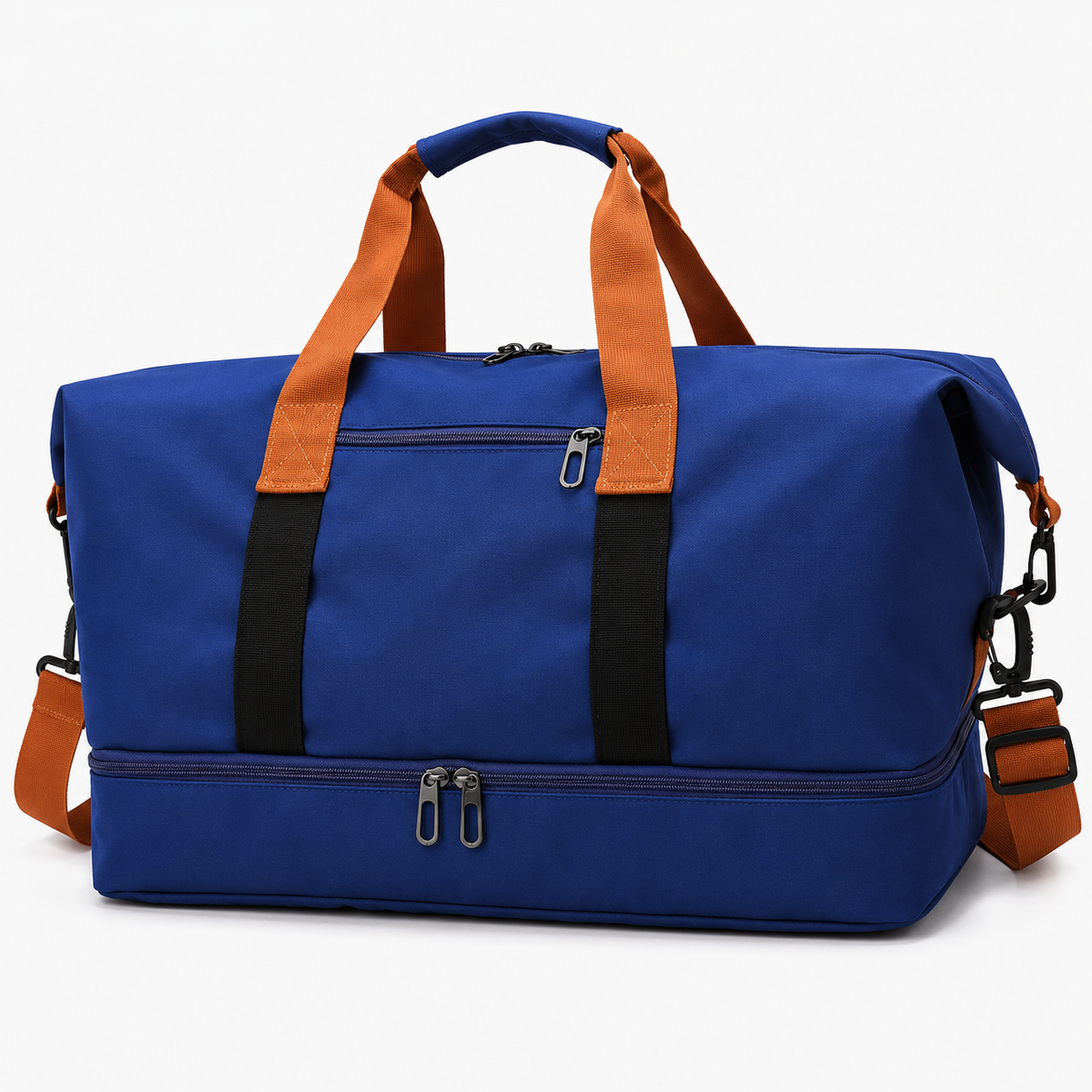 Womens Gym Duffel Bag with Shoe Compartment Wet Dry Travel Weekender
