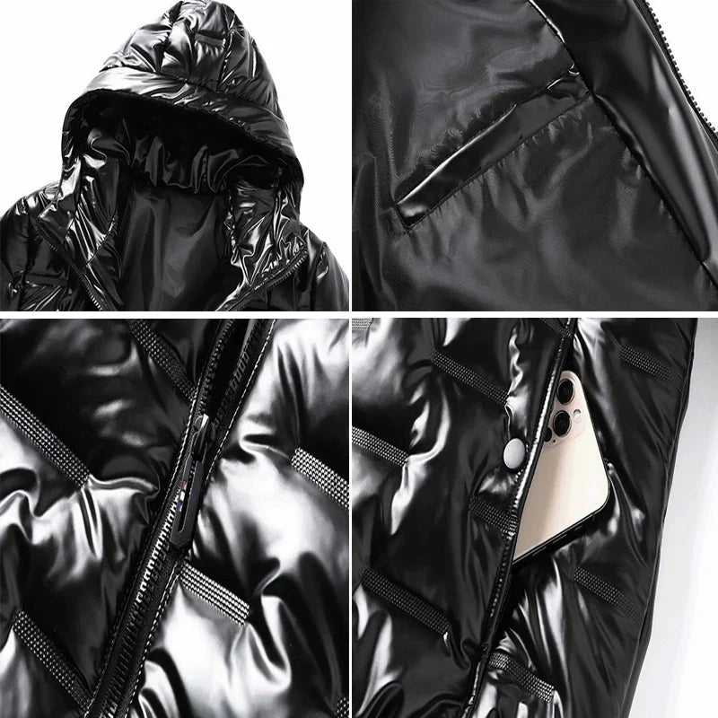 Men's Full Sleeve Stylish Ski Jacket