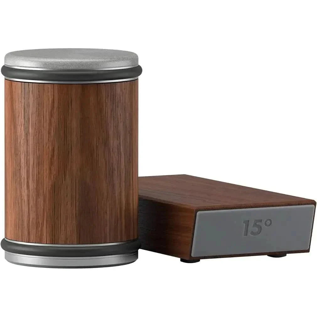 Rolling Knife Sharpener with Angle Guide and Diamond Coating