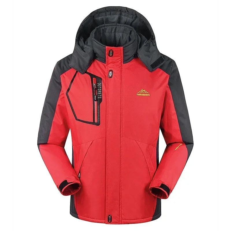 Men's Winter Ski Jacket with Hood