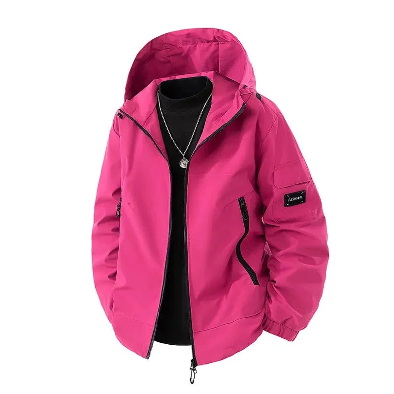 Men’s Hooded Windbreaker Jacket