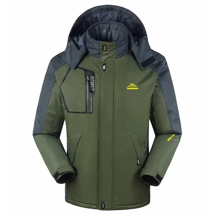 Men's Winter Ski Jacket with Hood