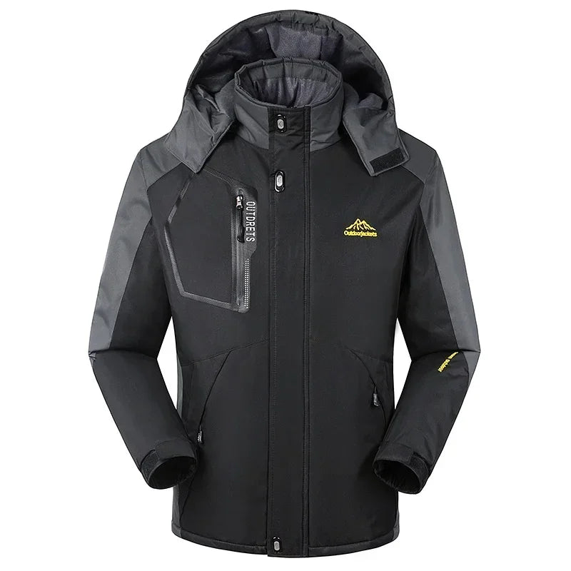 Men's Winter Ski Jacket with Hood
