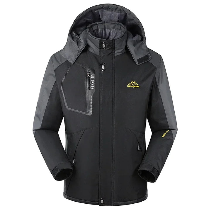 Men's Winter Ski Jacket with Hood