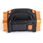 Solar Powered LED Torch with Floodlight and Power Bank