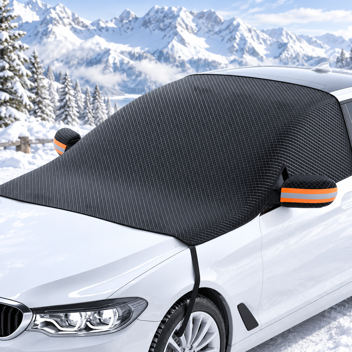 Magnetic Car Windshield Snow Cover Frost Ice Protector Winter Shield