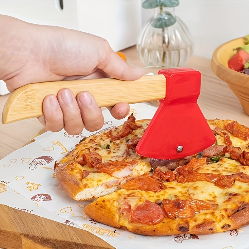 Pizza Cutter with Stainless Steel Wheel