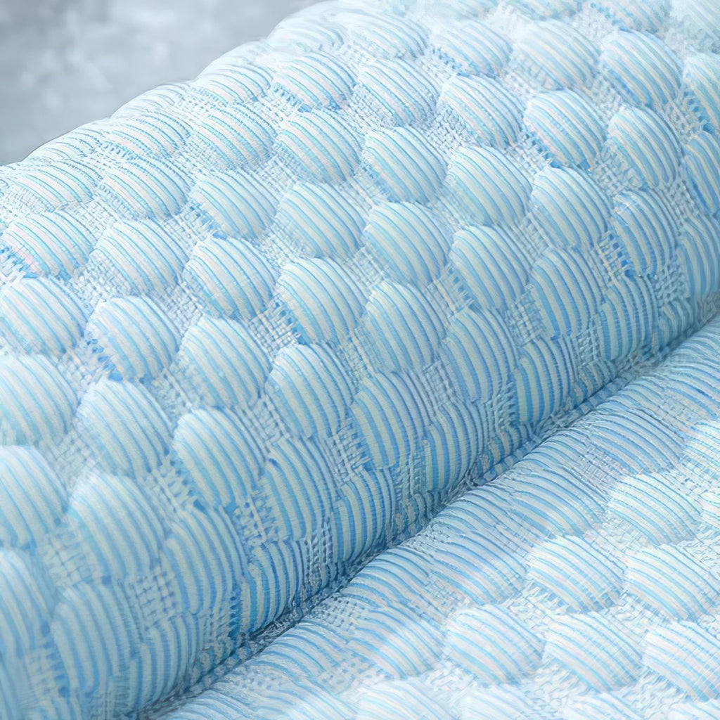 Cooling Dog Bed with Raised Edges Washable Non Slip Pet Mat