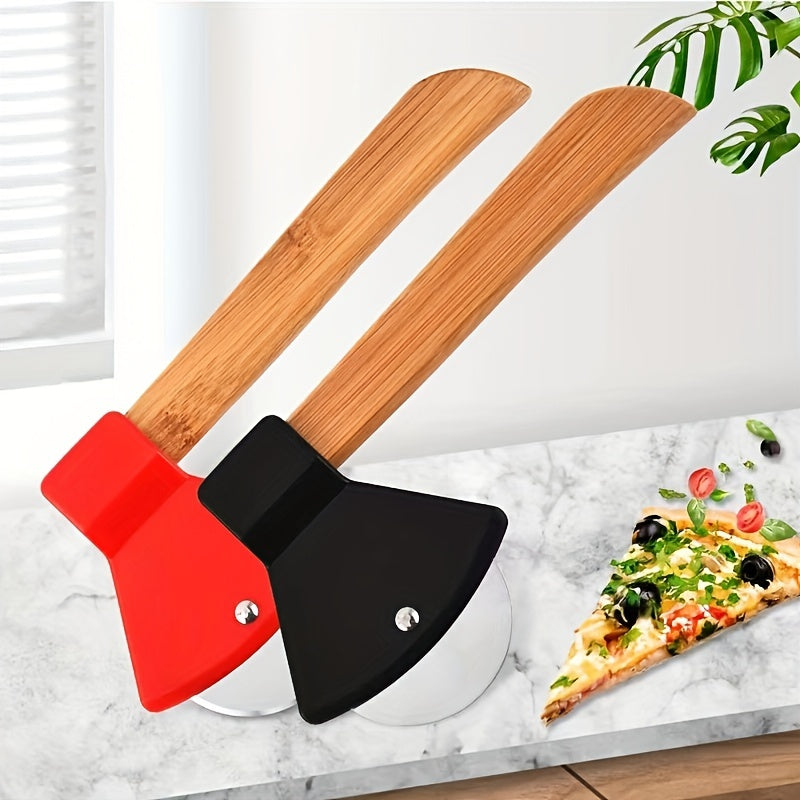 Pizza Cutter with Stainless Steel Wheel