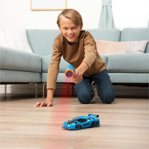 Laser Controlled Wall Climbing RC Car with Remote
