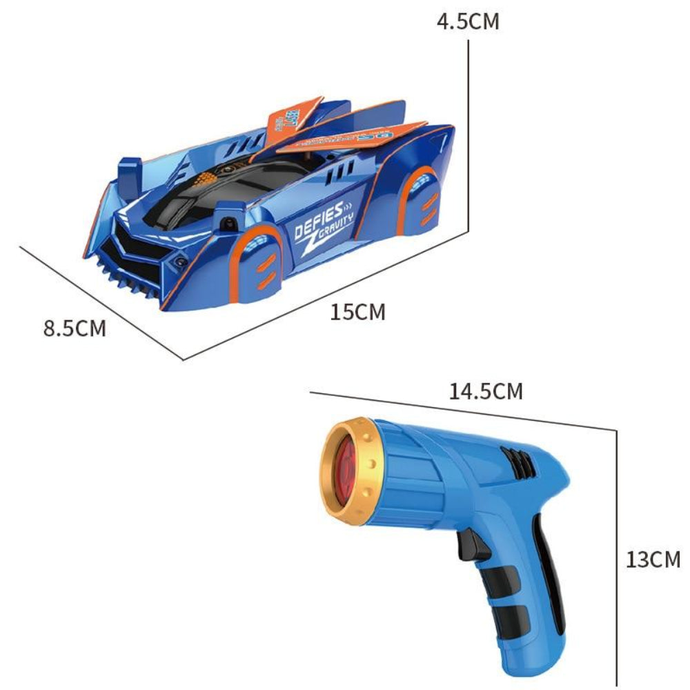 Laser Controlled Wall Climbing RC Car with Remote